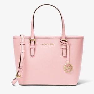 Michael kors Jet Set Travel Extra-Small Saffiano Leather Top-Zip Tote Bag